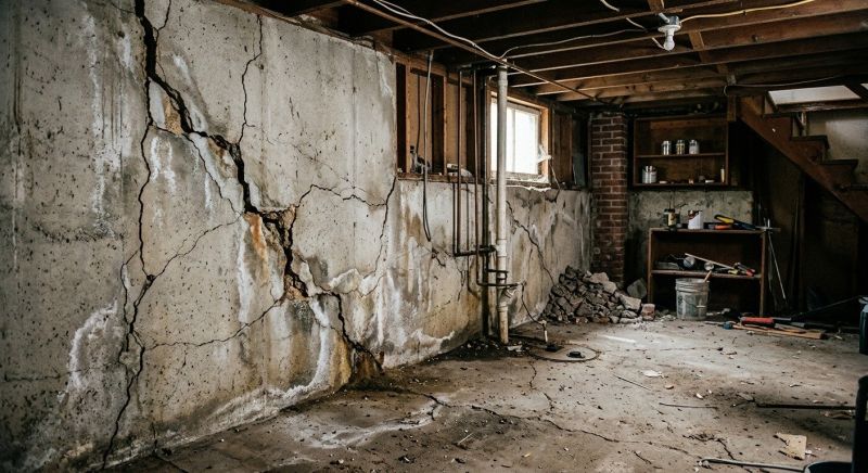 Basement Crack Repair in Old Bridge, NJ