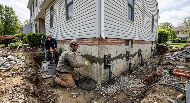 Basement Foundation Repair in Freehold, NJ