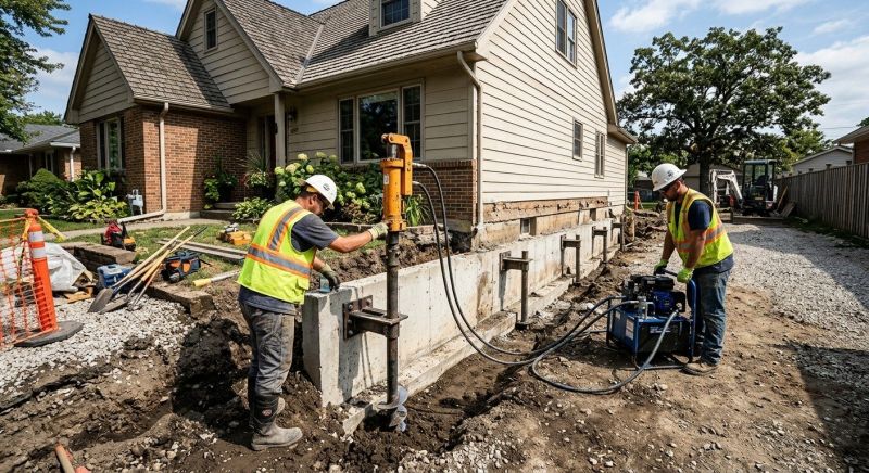 Basement Stabilization in Old Bridge, NJ