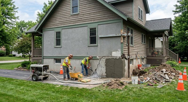 Building Foundation Repair in Englishtown, NJ