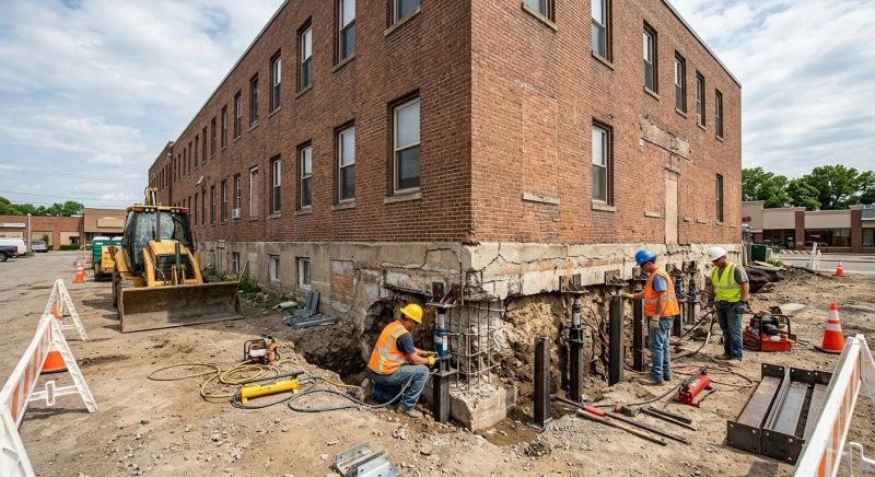 Commercial Foundation Repair in Old Bridge, NJ