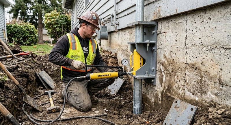 Concrete Foundation Leveling in Hillside, NJ