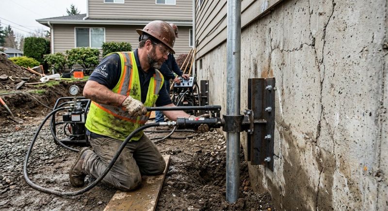 Concrete Foundation Leveling in Hopewell, NJ