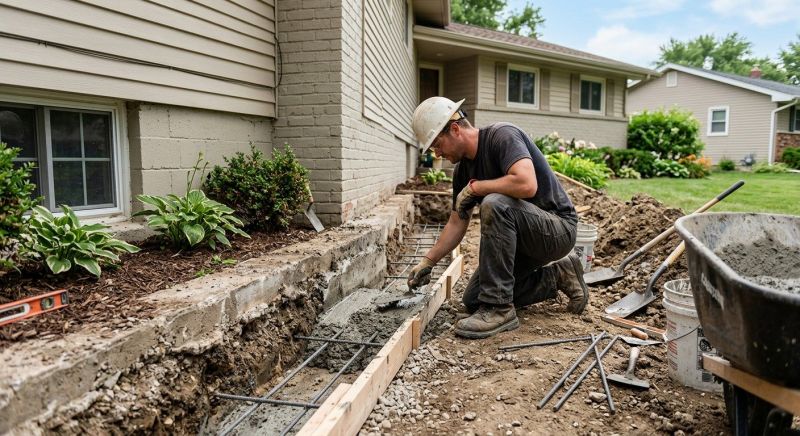 Concrete Foundation Repair in Middlesex, NJ