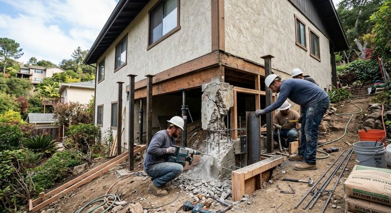 Concrete Foundation Repair in Perth Amboy, NJ