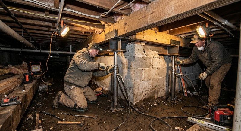 Crawlspace Foundation Repair in Colonia, NJ