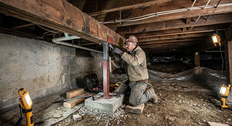 Crawlspace Foundation Repair in Hazlet, NJ