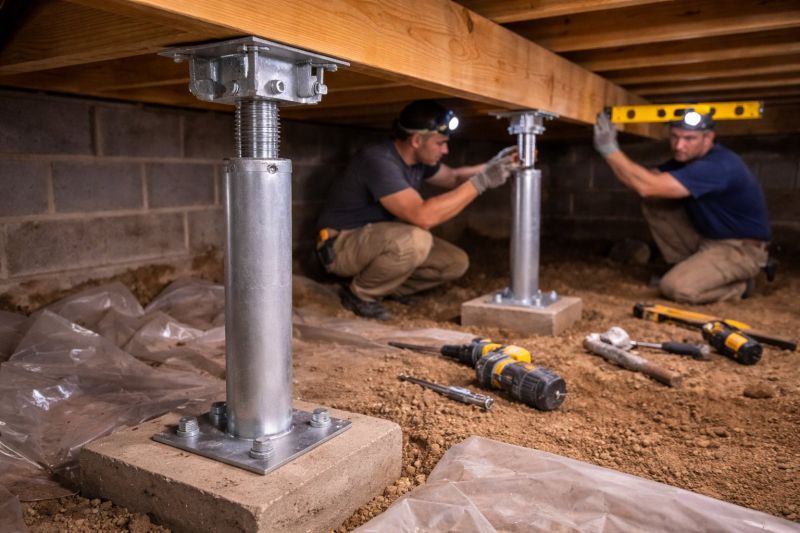 Crawlspace Structural Repair in Old Bridge, NJ