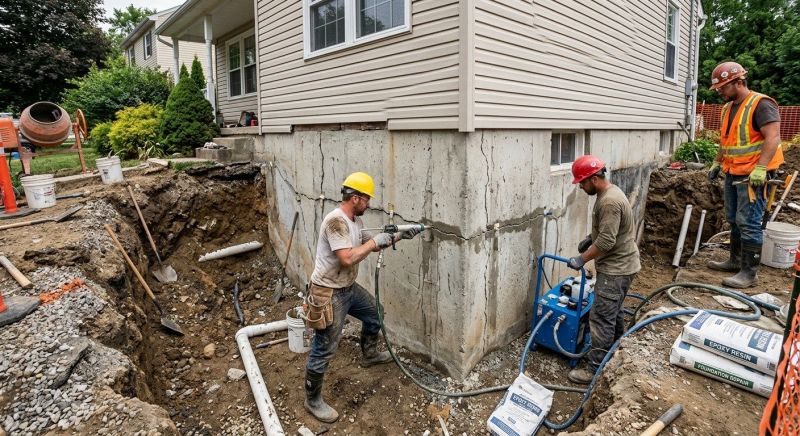 Foundation Damage Repair in East Brunswick, NJ