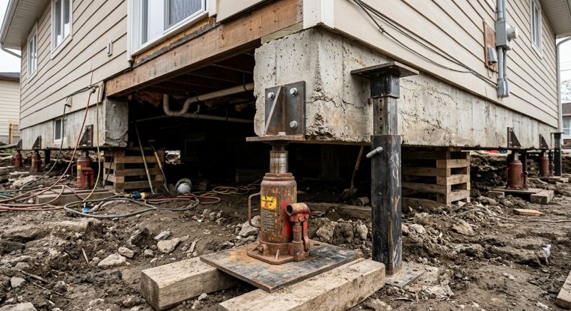 Foundation Jacking in Bedminster, NJ