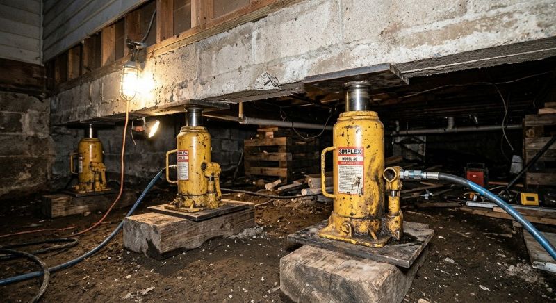 Foundation Jacking in Belmar, NJ