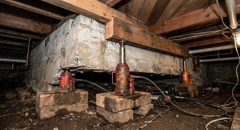 Foundation Jacking in Essex County, NJ
