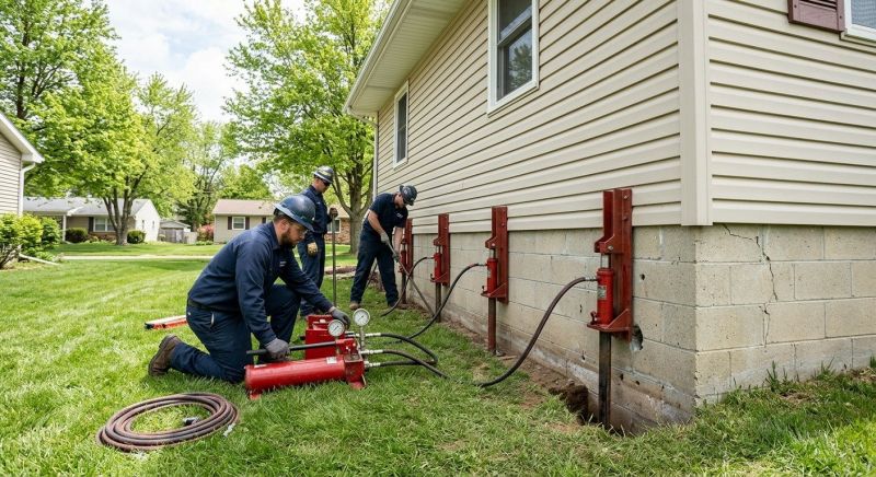Foundation Jacking in Hightstown, NJ