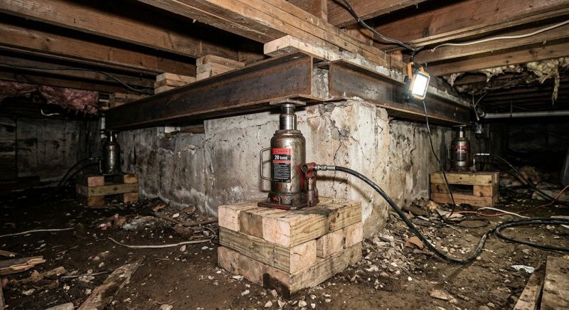 Foundation Jacking in Hightstown, NJ