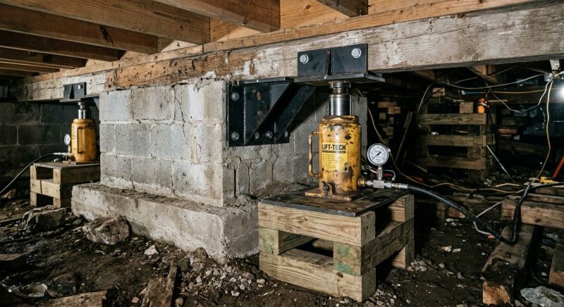 Foundation Jacking in Lincroft, NJ