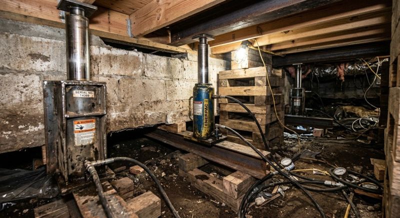 Foundation Jacking in Middlesex, NJ