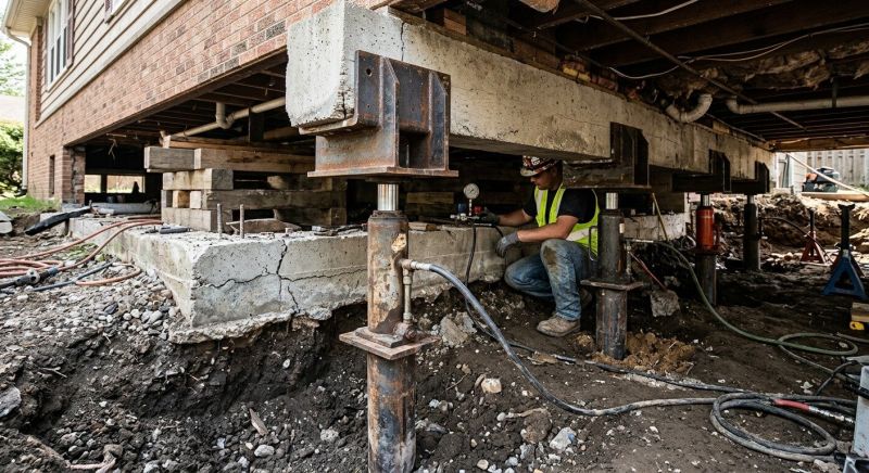 Foundation Lifting in Bridgewater, NJ