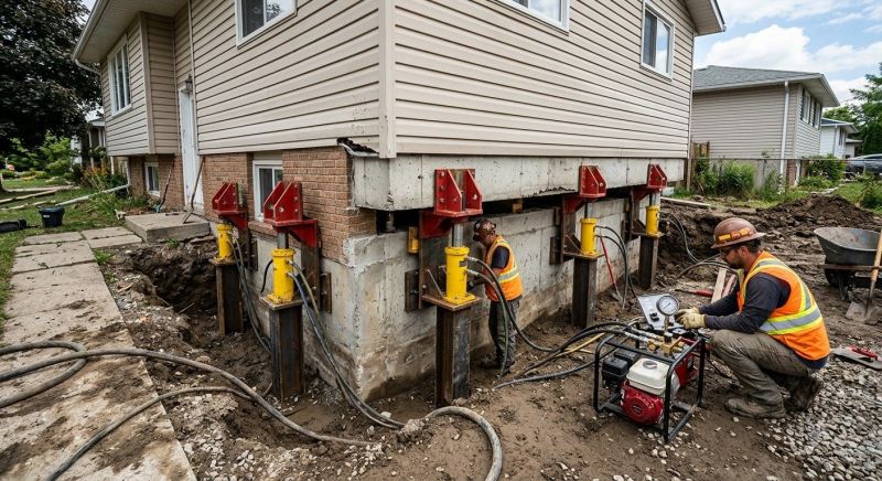 Foundation Lifting in Eatontown, NJ
