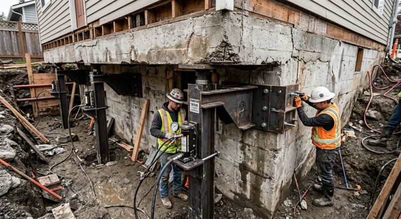 Foundation Lifting in Holmdel, NJ