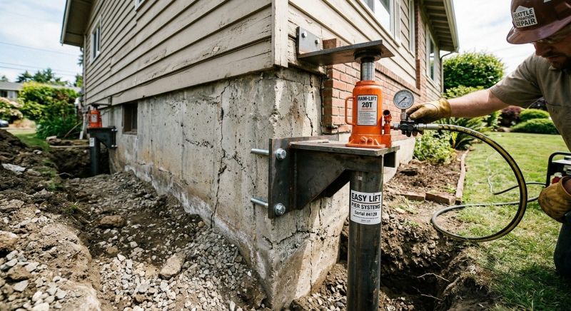 Foundation Lifting in Princeton, NJ