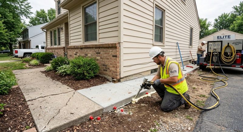 Foundation Lifting in Somerset County, NJ