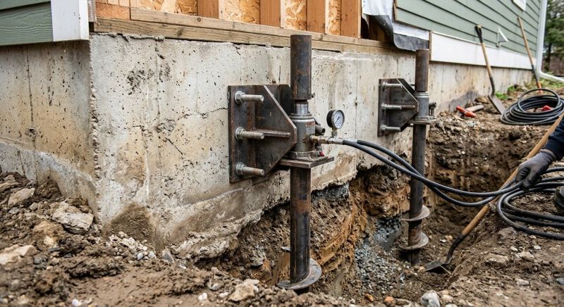 Foundation Pier Leveling in Old Bridge, NJ