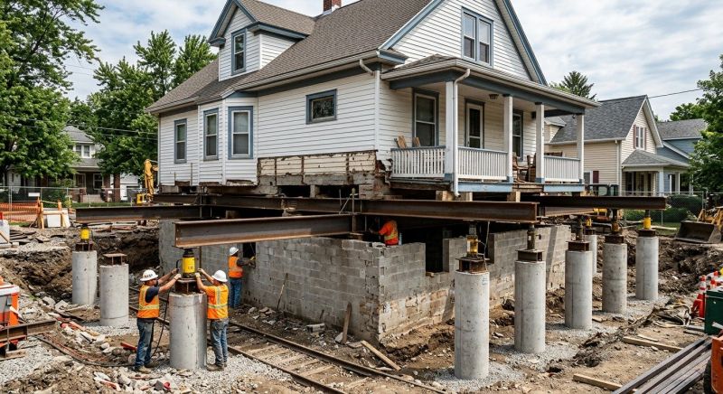 Foundation Raising in Allentown, NJ