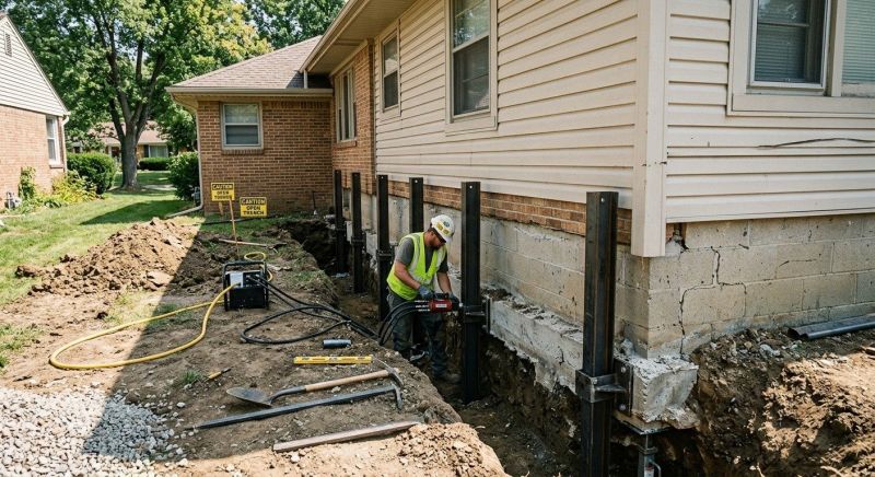 Foundation Renovation in Old Bridge, NJ