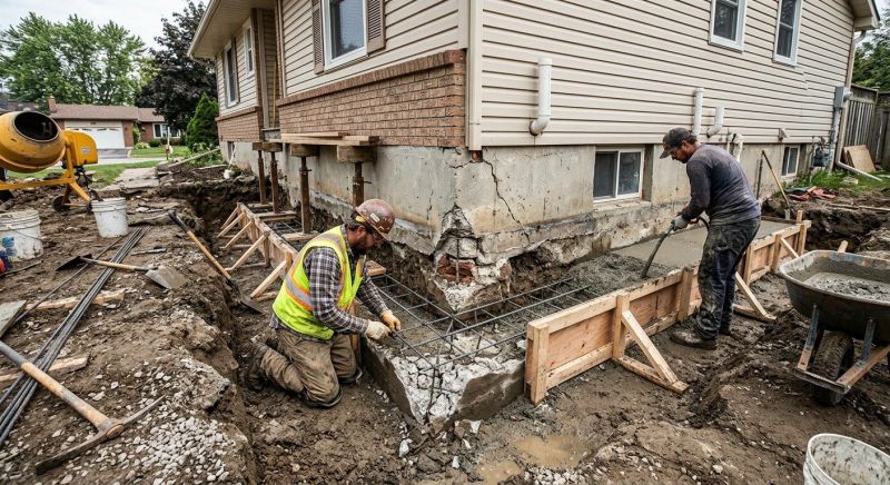Foundation Repair in Bedminster, NJ