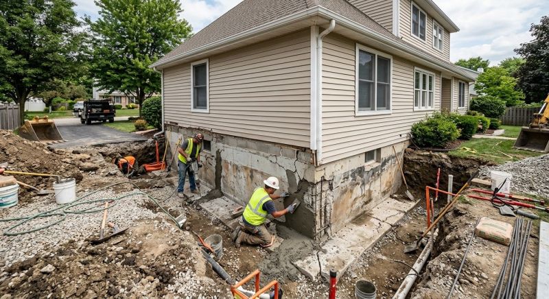 Foundation Restoration in Old Bridge, NJ
