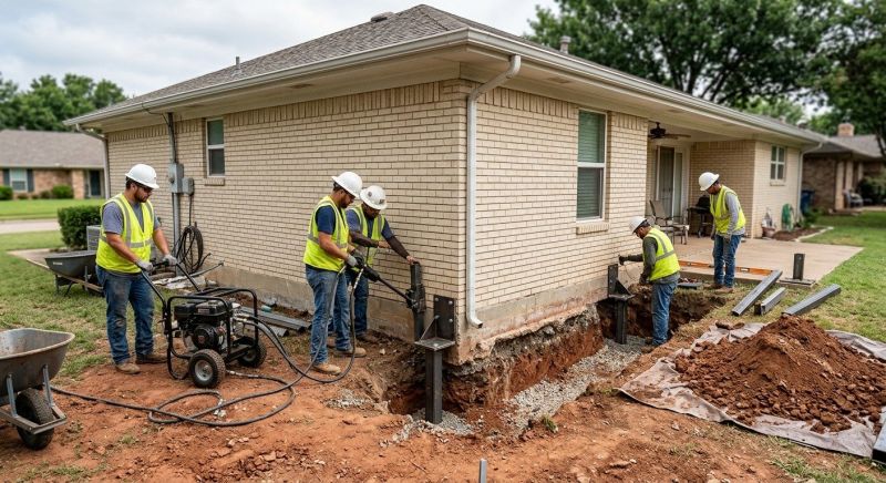 Foundation Stabilizing in East Brunswick, NJ
