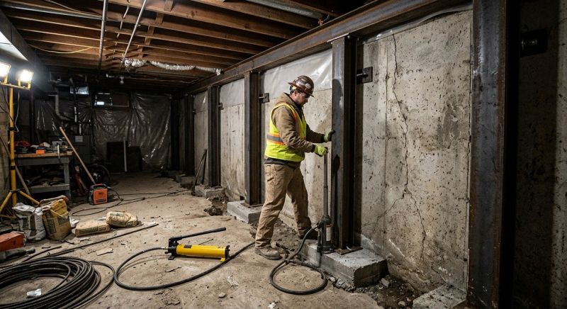 Foundation Stabilizing in Hillside, NJ