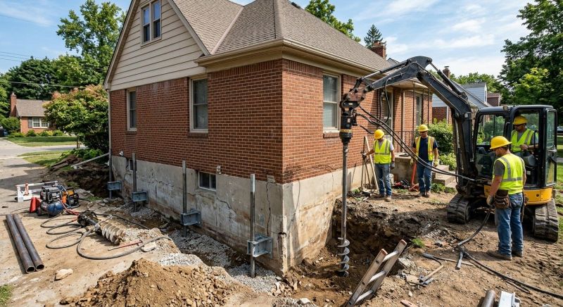 Foundation Stabilizing in Hopewell, NJ