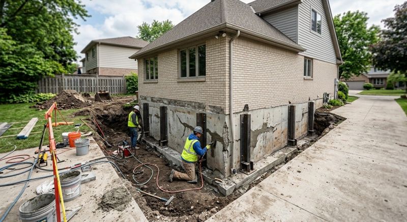 Foundation Structural Repair in Allentown, NJ