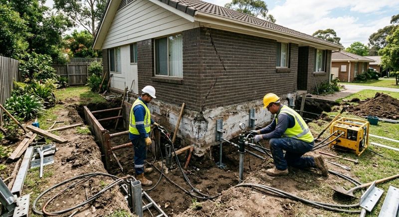 Foundation Structural Repair in Union County, NJ