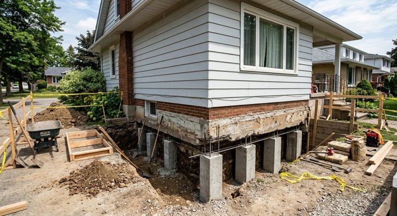 Foundation Underpinning in Old Bridge, NJ