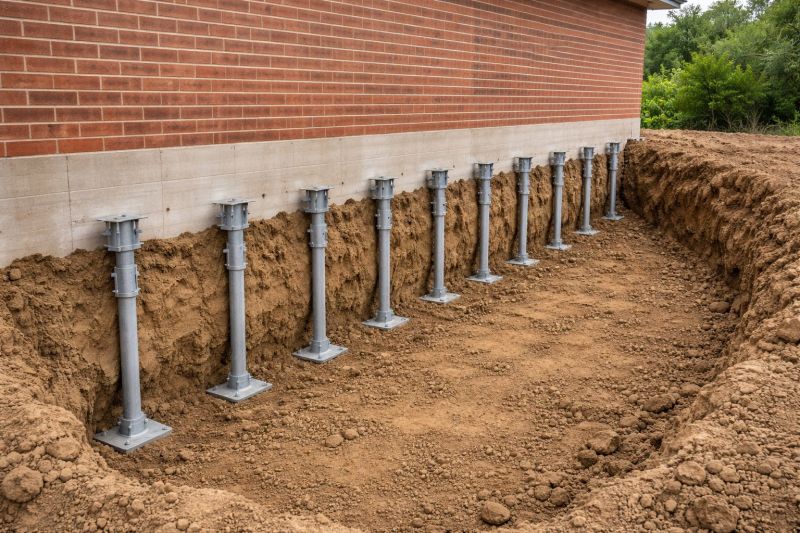 Helical Piers Installation in Old Bridge, NJ