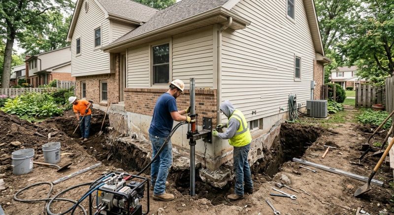 Home Foundation Repair in Irvington, NJ