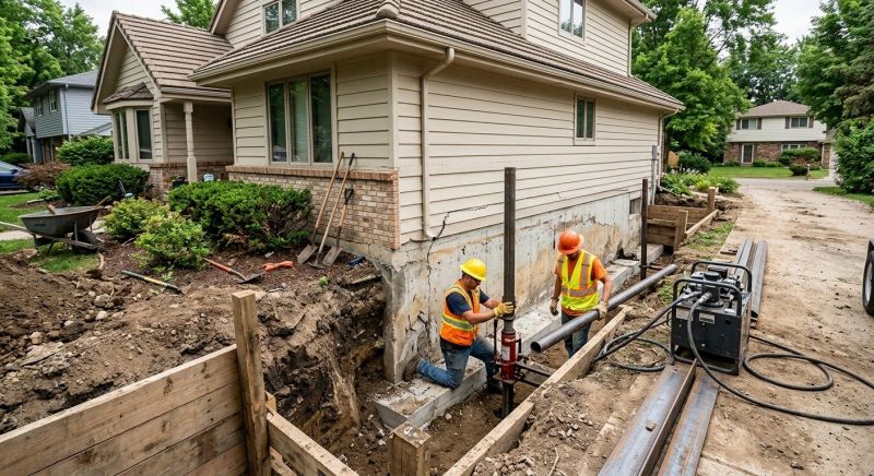 House Foundation Repair in Middlesex, NJ