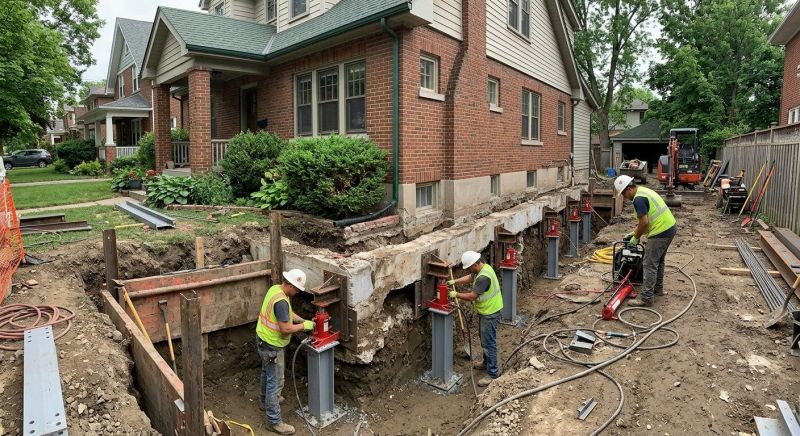 House Underpinning in Old Bridge, NJ