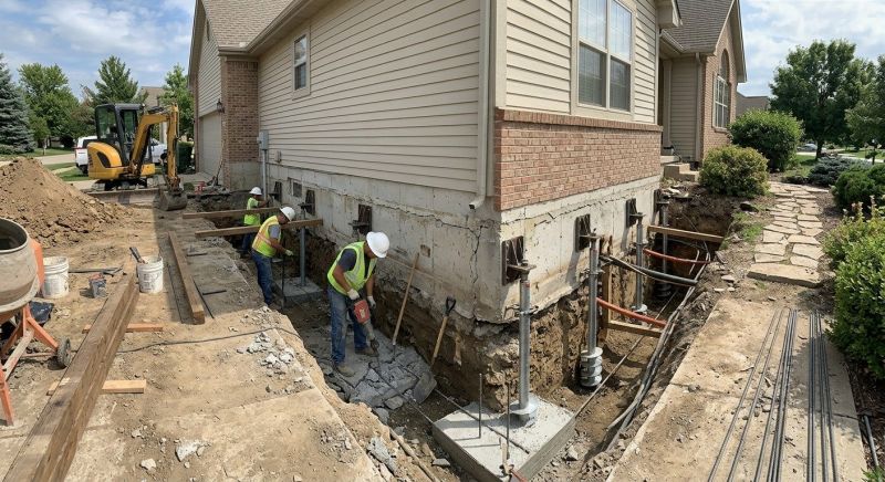 House Underpinning in Old Bridge, NJ