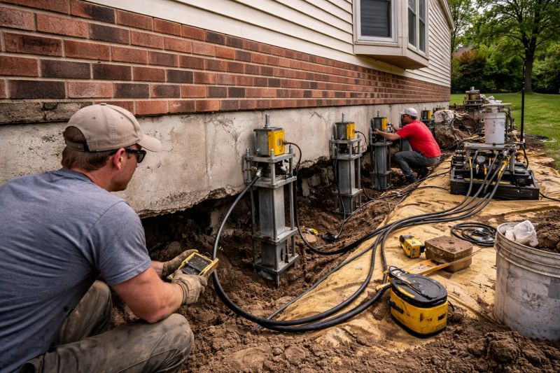 Settling Foundation Service in Maplewood, NJ