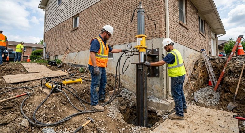 Settling Foundation Service in Red Bank, NJ