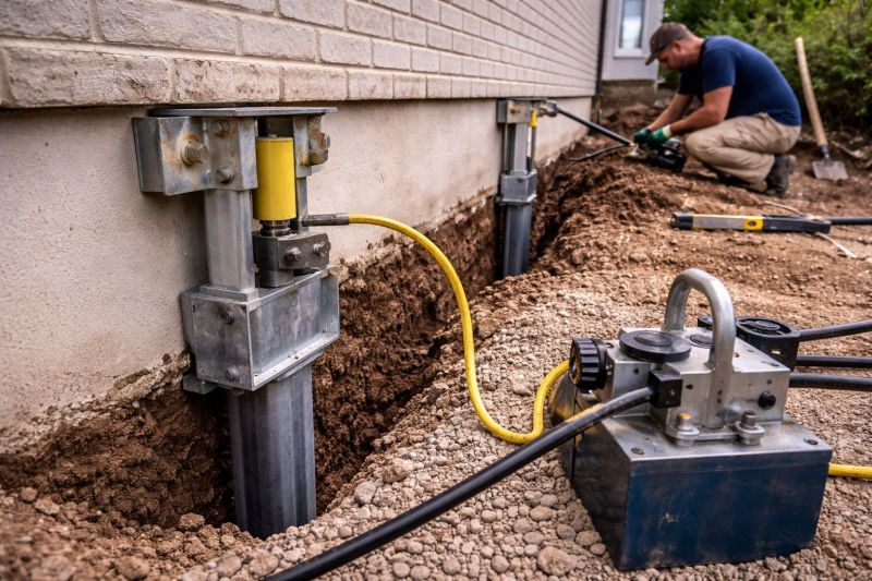 Sinking Foundation Repair in East Brunswick, NJ