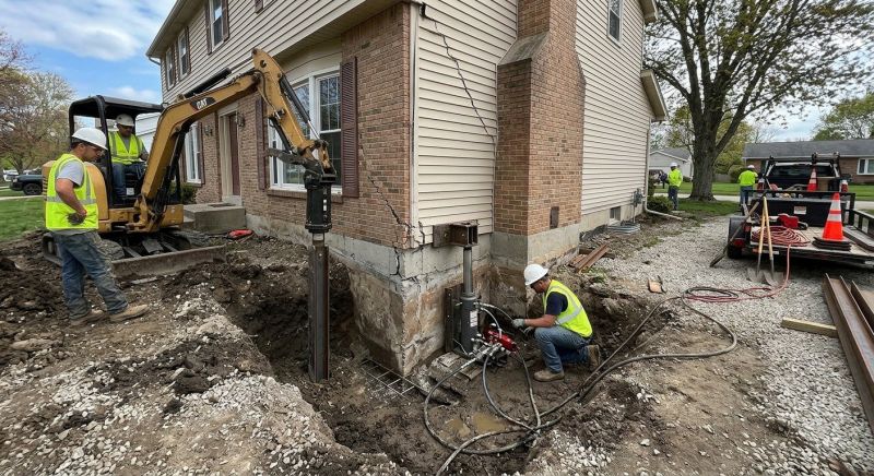 Sinking Foundation Repair in Essex County, NJ