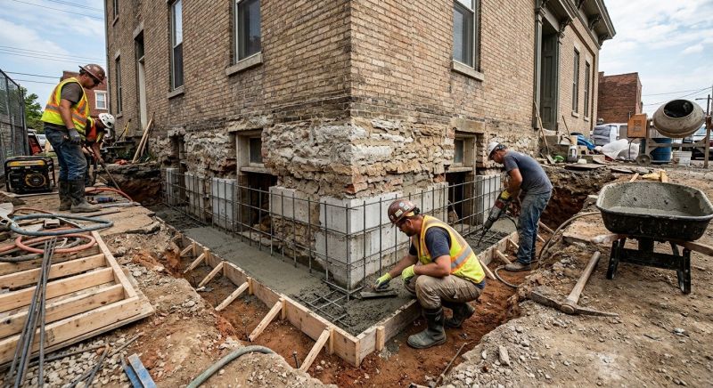 Structural Underpinning in Old Bridge, NJ