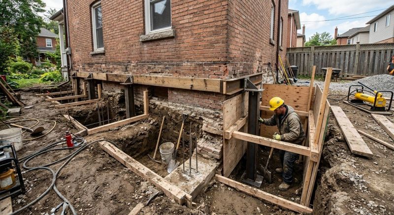 Underpinning Repair in Old Bridge, NJ