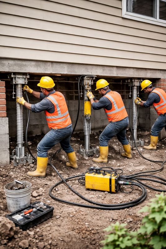 Foundation Stabilizing in Stirling, NJ